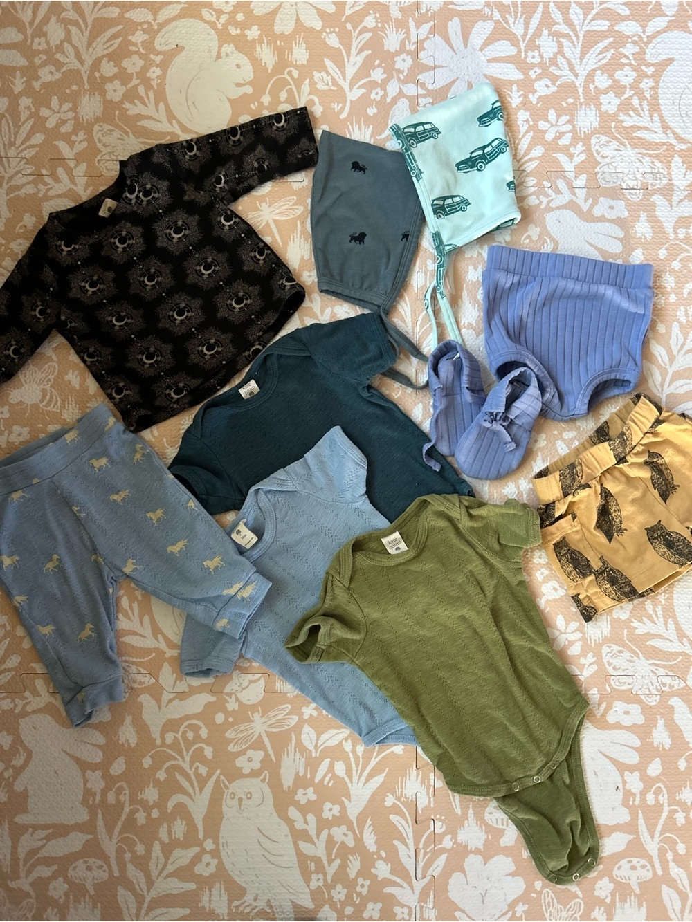 Kate Quinn 3-6 month organic cotton lot